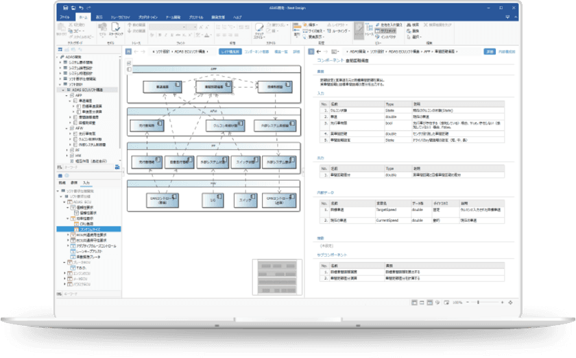 デンソークリエイト、
次世代システム・ソフトウェア設計ツール
「Next Design」を提供開始