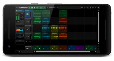 スマートフォンで手軽に音楽制作が可能なアプリ 「Zenbeats」の画面イメージ