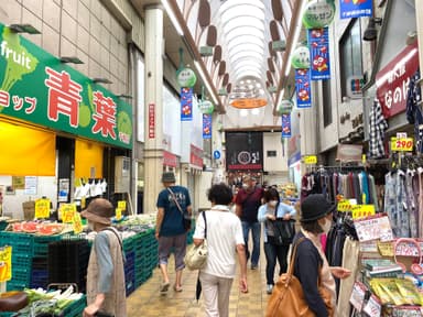 大阪三大商店街の一つ「千林商店街」