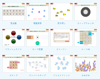 CogEvo 12のタスク