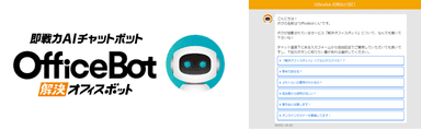 独自AIを搭載した、導入後すぐ使える”即戦力”チャットボット