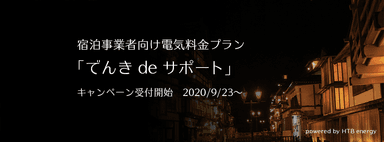 「でんき de サポート」キャンペーン