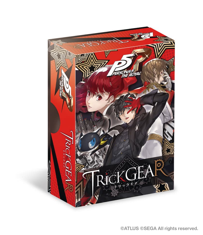 能力バトルロワイアルゲーム
『TRicK GEAR(トリックギア)』シリーズ
第1弾「ペルソナ5 ザ・ロイヤル」が発売！