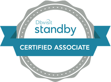 「Dbvisit Standby Certified Associate」ロゴマーク