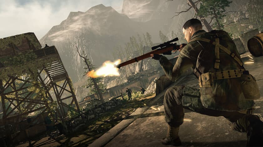 Rebellion、Sold Out、GSEが提携して、
Nintendo Switch(TM)、PlayStation(R)4にて
初の《Sniper Elite 4》日本語パッケージ版
発売決定！