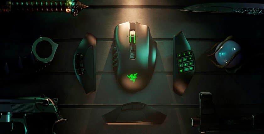 優れた適応性と自由な操作性のワイヤレスゲーミングマウス
　Razer Naga Proを発売決定