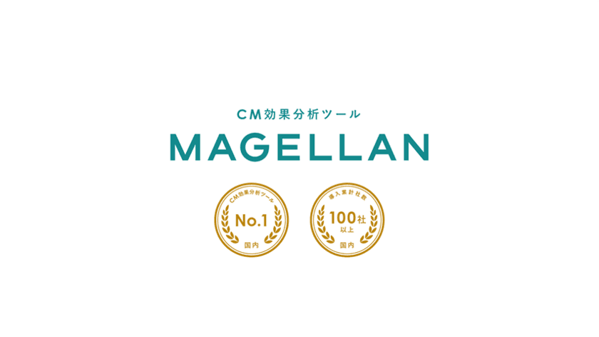 国内No.1のCM効果分析ツール「マゼラン」が提供開始4周年
　4周年にあわせ、テレビCM・タクシーCM
新シリーズの放映を開始