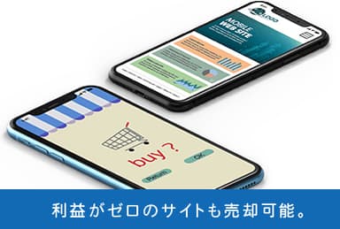 利益の出ていないサイトも売却可