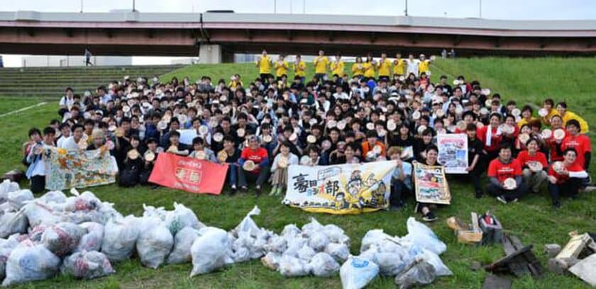 海なし県から海洋プラスチックごみ問題に取り組む
埼玉県に大学生が協力
「第14回 大学対校！ゴミ拾い甲子園 in 埼玉県」