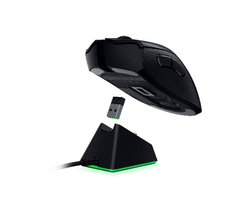 Razer(TM) HyperSpeed Wireless 技術搭載の
ワイヤレスゲーミングマウス　
Razer DeathAdder V2 Proの
チャージングドックバンドルが10月30日 発売決定