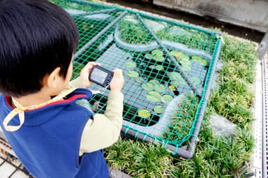 子供たち自身が記者となって町の魅力を探索！