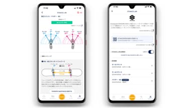 STANCE LAB アプリ画面イメージ