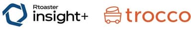 insight+、trocco連携のイメージ画像（ロゴのみ）