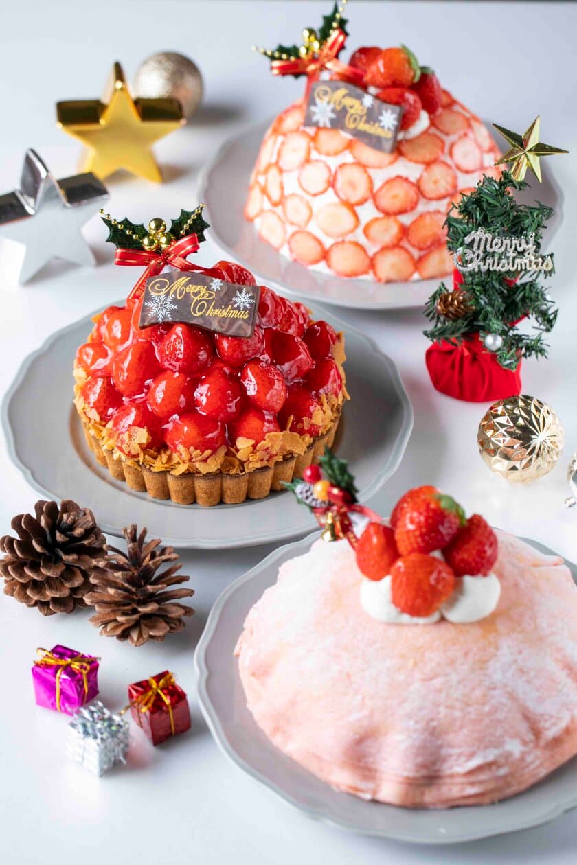 いちご専門店「いちごBonBonBERRY」より
“おうちクリスマスをいちごで彩る”
いちご尽くしのクリスマスケーキが数量限定で予約受付中！