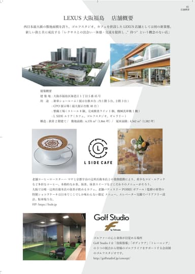 LEXUS大阪福島　店舗概要