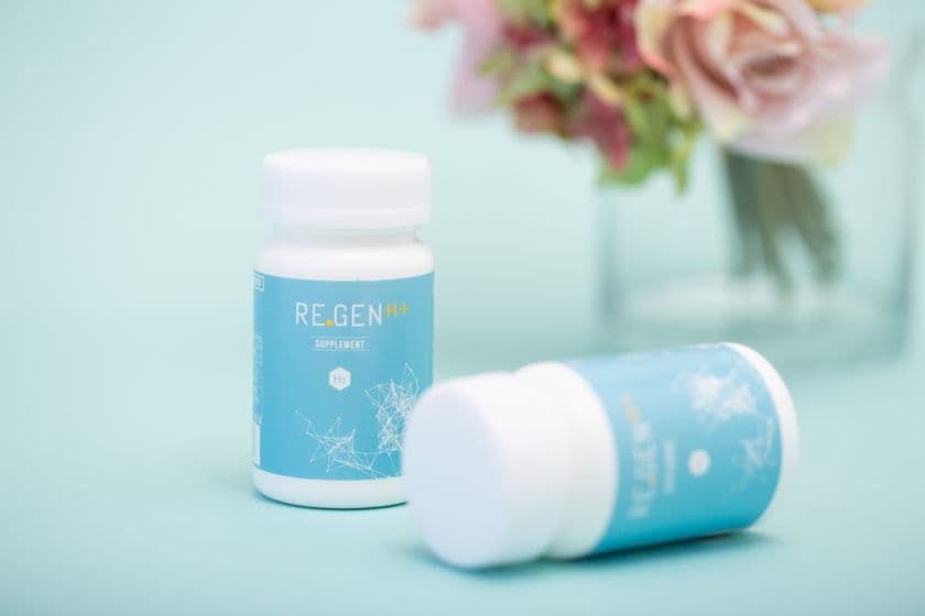 抜け毛・薄毛が気になる方へ！
細胞レベルから考えた養毛サプリメント
　「REGENH2 サプリメント H+」を2020年10月30日(金)に発売