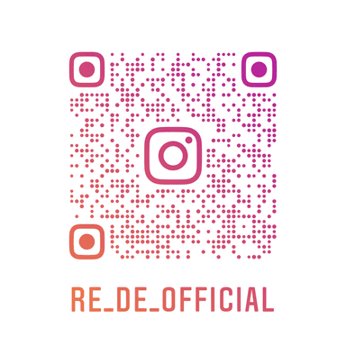 Re・De（リデ）公式 Instagram QRコード