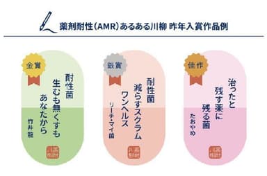 第4回薬剤耐性あるある川柳：昨年入賞作品例