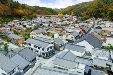 足助の町並み