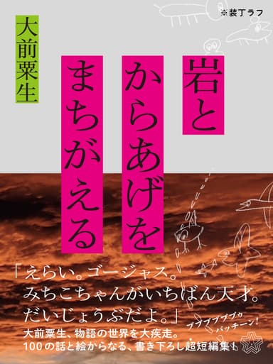 『岩とからあげをまちがえる』(装丁ラフ)