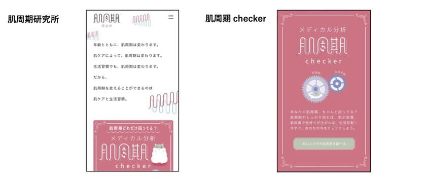 肌周期から健康を支える「肌周期研究所」を開設
ウェブアプリ「肌周期checker」も同時リリース　
　富山の製薬会社がお肌の悩みにアプローチ！