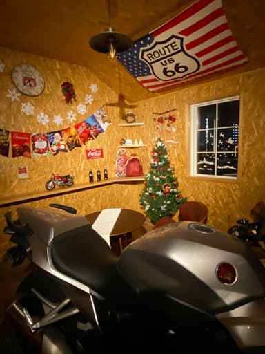 クリスマス in Garege room (2)