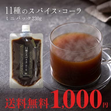 11種のスパイスコーラ230gエコパックタイプ