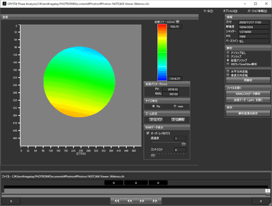 CRYSTA Phase Analysis(録画データの解析)