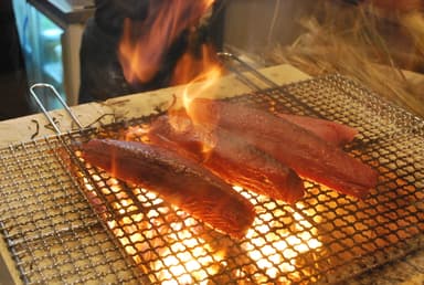 藁焼きイメージ