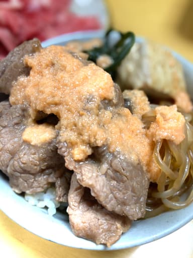 すき焼き丼！爆旨！