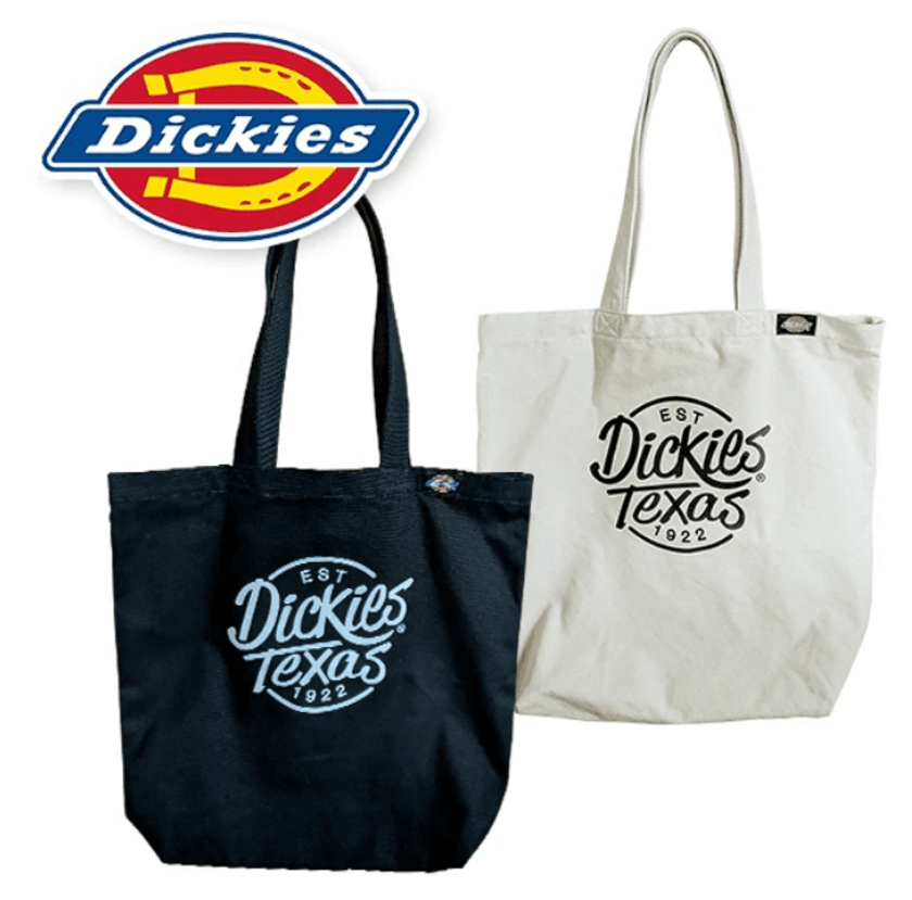 Dickies×Qoo10のコラボアイテム
『オリジナル帆布トート』を数量限定で販売開始　
米国テキサス州で発祥した
ワークウエアのトップブランドがQoo10に上陸