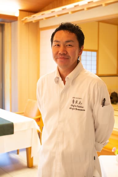 「ABBA RESORTS IZU - 坐漁荘」料理長 山本晋平