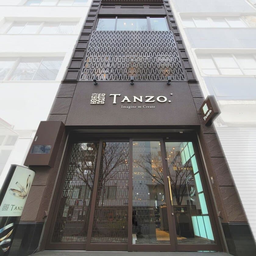 5か月待ちの鍛造専門結婚指輪・婚約指輪ブランド
『TANZO.』名古屋・栄にGRAND OPEN！