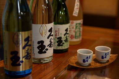 各酒蔵の自慢の地酒をお楽しみください