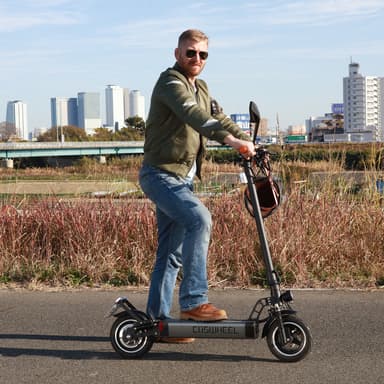 2WAY乗り電動スクーターCOSWHEEL EV SCOOTER 3