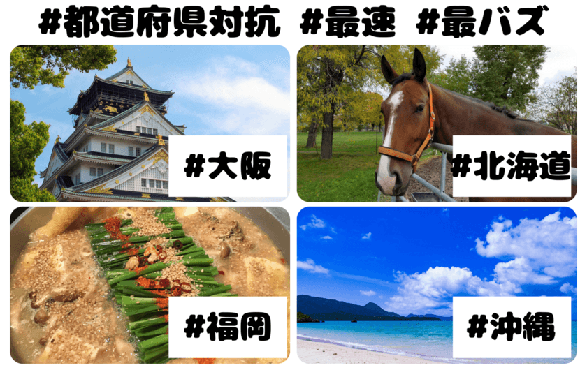 最も速い都市＆最もバズる都市を決定！
「最速＆最バズ都市決定戦！都道府県対抗オンラインマラソン」
　1月13日(水)よりエントリー開始