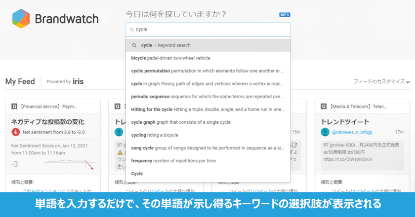 ブレインパッド、SNS分析時の膨大なクエリ設定工数を激減させるスマート検索機能「Brandwatch Search」を提供開始