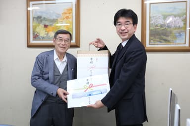 代表の山口 豊さんと株式会社セラフ榎本の榎本社長