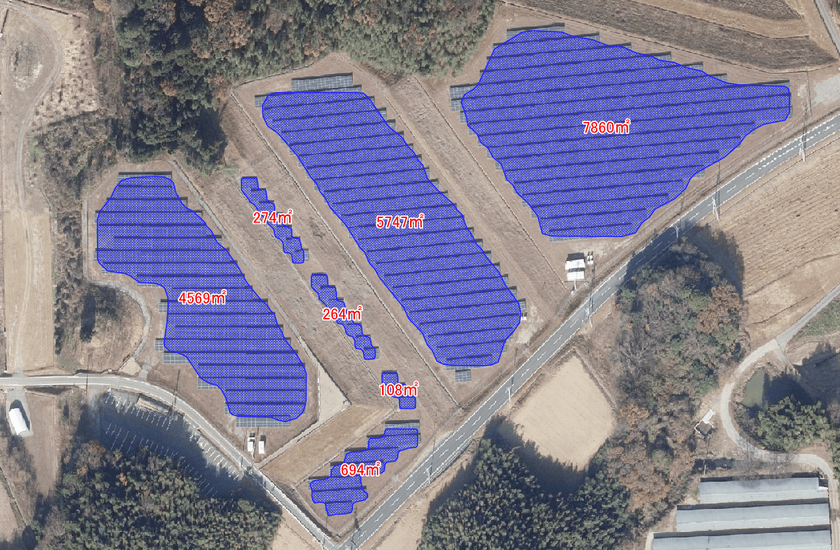 トラストバンク、エックス都市研究所、オービタルネット、
AI分析による地域内太陽光発電設備の可視化サービスにおいて
業務提携