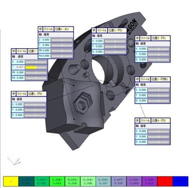 3D PDFのレポート画面