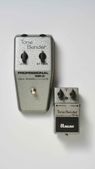 「Tone Bender Mk II」と 『TB-2W』 イメージ