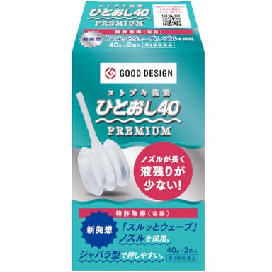 コトブキ浣腸ひとおし40　40g2個入