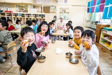 保育園にて「初午いなり寿司」提供