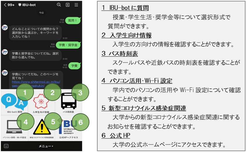 四天王寺大学がLINEを活用した在学生・入学予定者向け
FAQチャットボット「IBU-bot」を開始