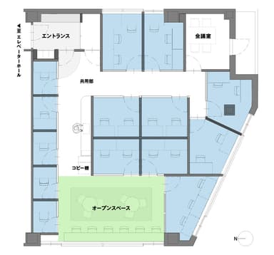 billage OTSU JR石山駅前近江鉄道ビル　フロアマップ