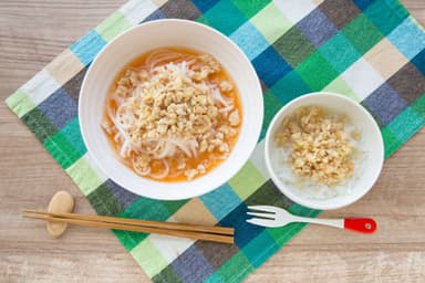 ふたつの担々麺