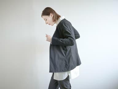 borderless no-collar jacket 8