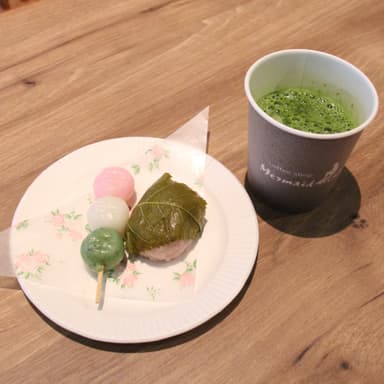 春抹茶セット