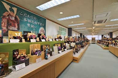 福田屋人形店 藤沢本店 五月人形売場