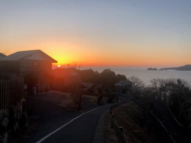 日の出：白浜復興住宅(追波湾テラス)